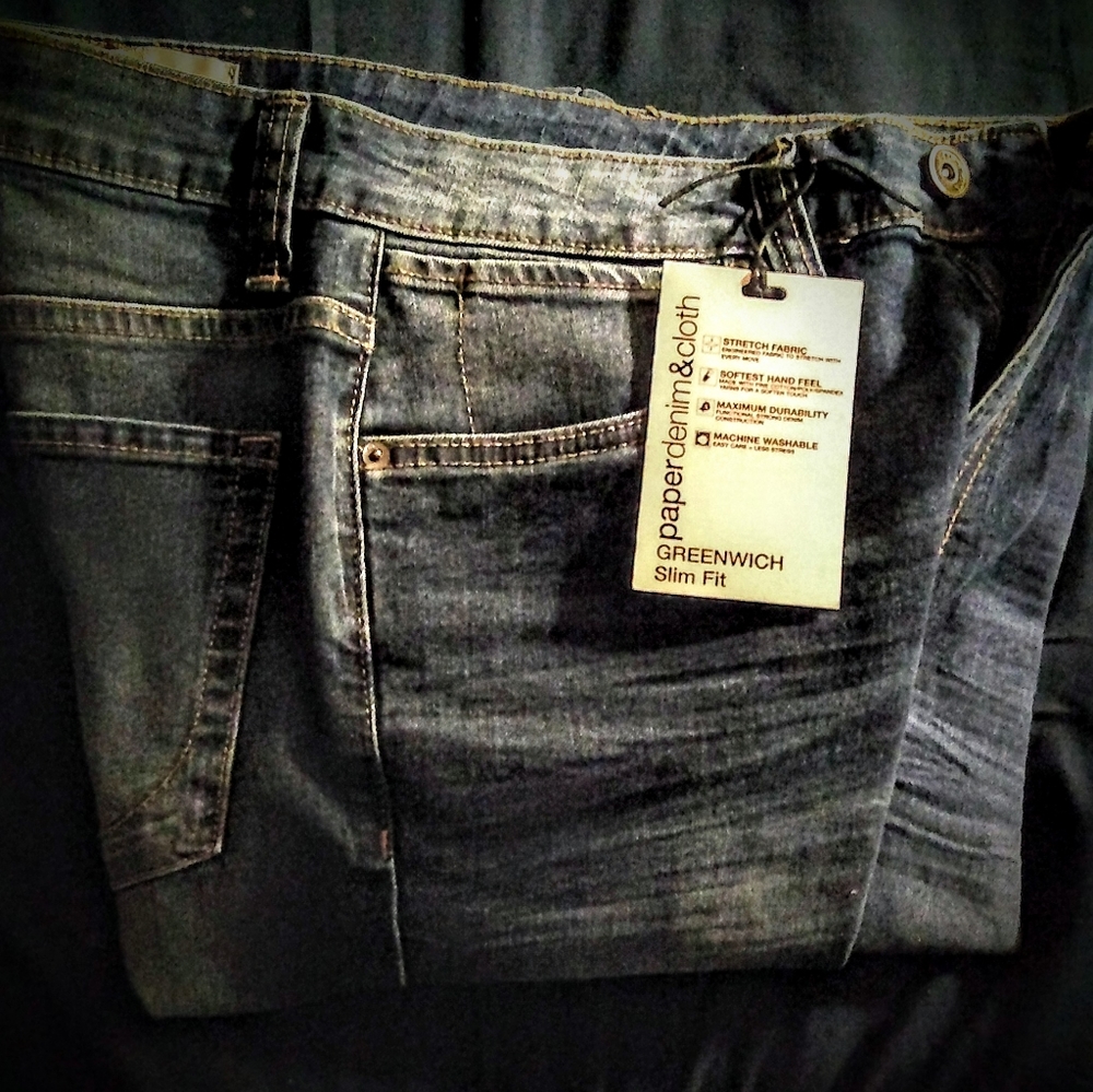 Paper denim & cloth men's slim fit jeans size 30/32.